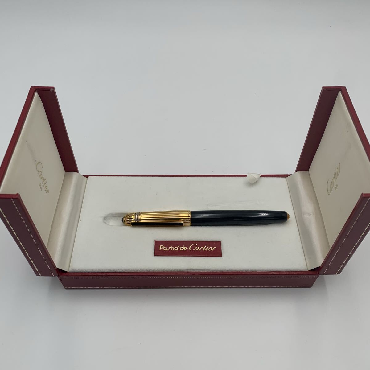 Cartier Pasha de Cartier カルティエ パシャ ドゥ カルティエ 万年筆 K18 ゴールド 箱付き拍卖