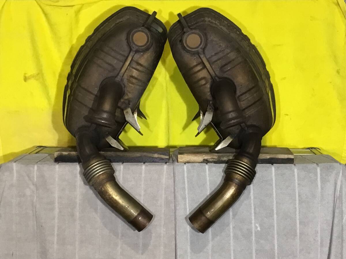 ポルシェ 911 カレラ 911 996 純正マフラー 品番:996.111.131.66 996.111.132.66 GILLET社製 左右拍卖