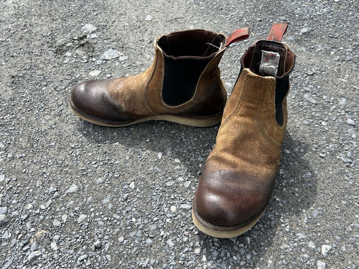 RARE REDWING 8898 SIDE GORE CHELSEA RANCHER レッドウィング チェルシー サイドゴアブーツ US9D 27.0 USA製 2008年拍卖