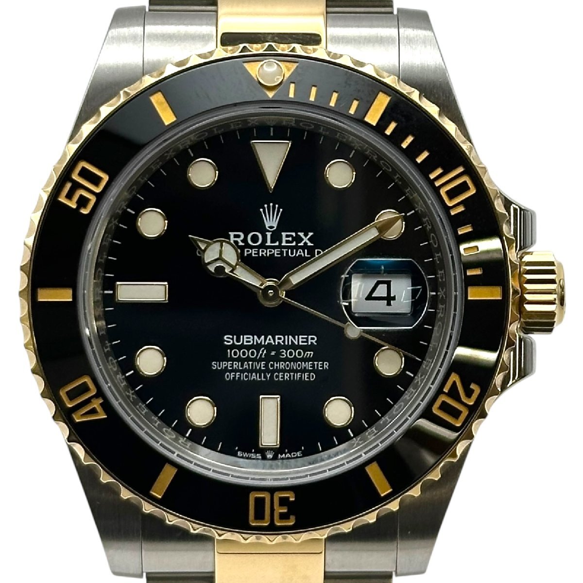 ロレックス ROLEX サブマリーナ 126613LN ブラック ゴールド/ステンレススチール 腕時計 メンズ 中古拍卖