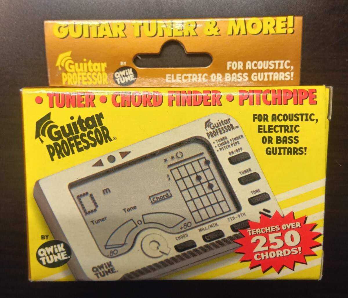 【未使用】Guitar Professor QWIK TUNE ギターチューナー GP-1拍卖