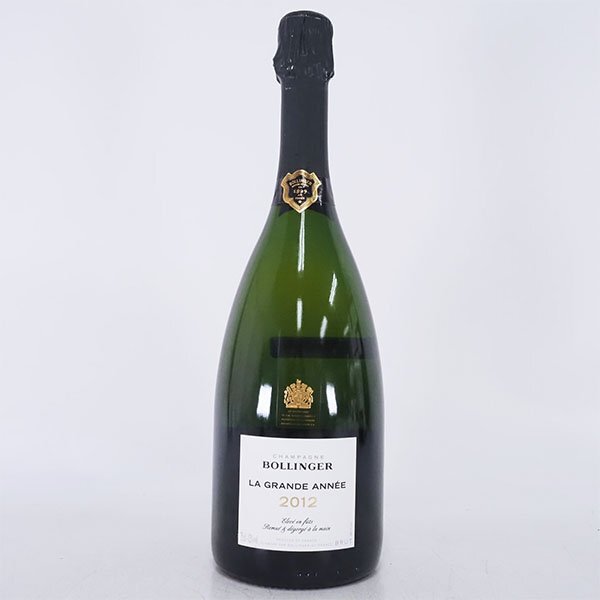 1円~ シャンパン ボランジェ ラ グランダネ ブリュット 2012年 750ml 12% シャンパーニュ BOLLINGER LA GRANDE ANNEE F210299拍卖