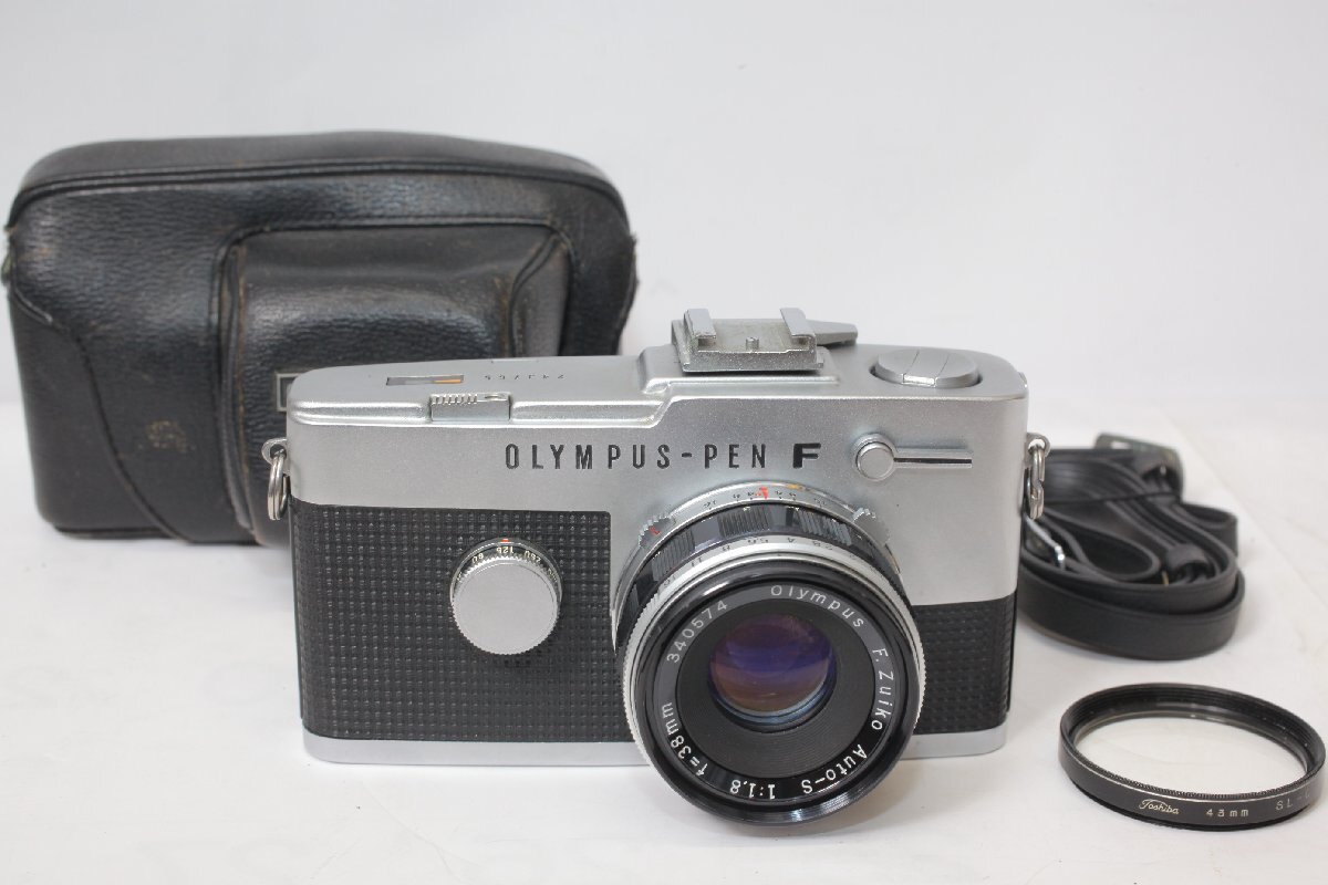 ★1円~要メンテ品★OLYMPUS・オリンパス ペンFT/ズイコー38mmF1.8付!拍卖