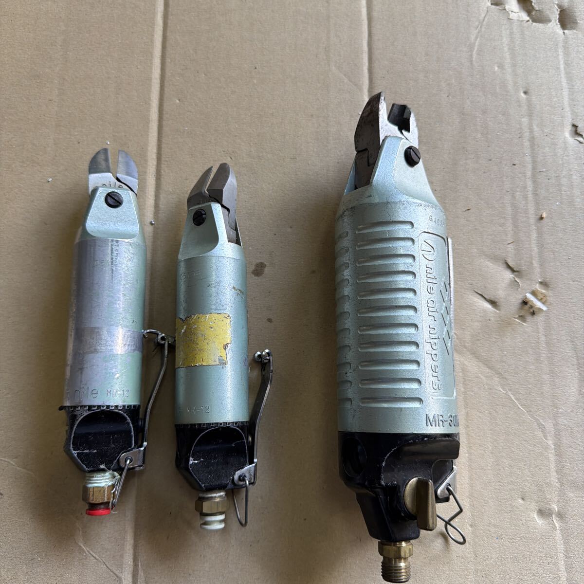 ナイル エアニッパー MR-30A 1台・MR-12 2台 合計3台セット 室本鉄工 Nile拍卖