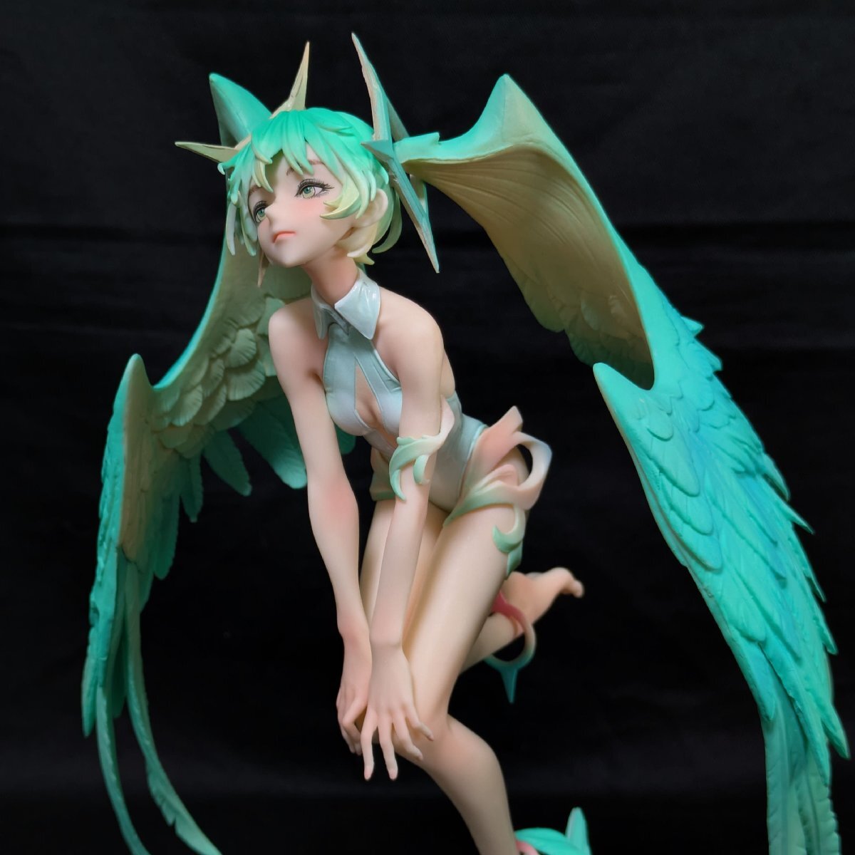 ◆ VOCALOID【 初音ミク バードVer.】2フェイス◆ 1/6◆完成品フィギュア◆ ボーカロイド◆ 鳥◆ 初音未来◆海外限定◆箱付き ※シレーヌ拍卖