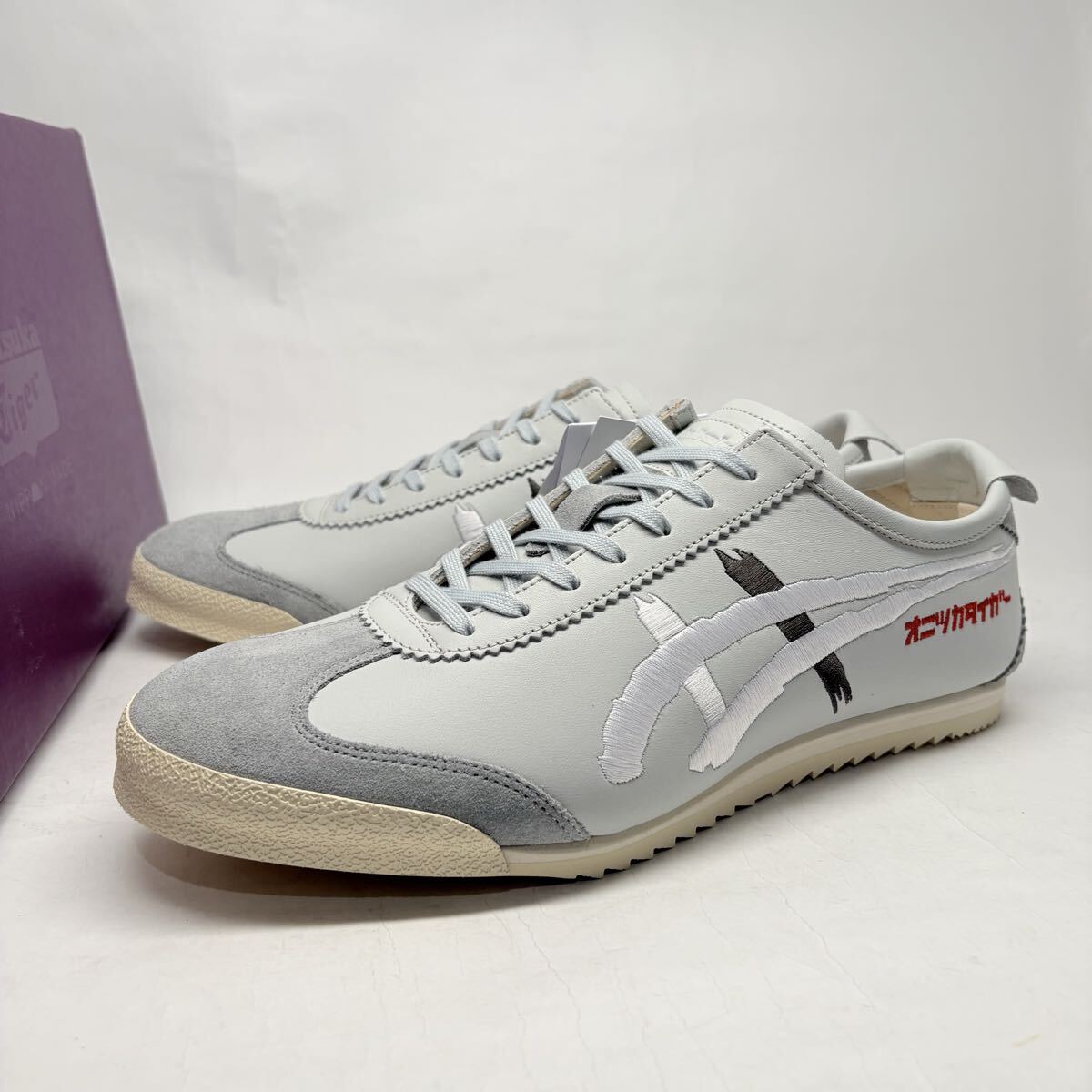 未使用 日本製 Onitsuka Tiger MEXICO 66 DELUXE 1181A119 27.5cm NIPPON MADE / オニツカタイガー メキシコ デラックス MADE IN JAPAN拍卖