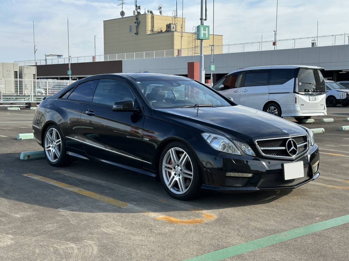 売り切り! 平成23年式 Eクラスクーペ E350 ブルーエフィシェンシー AMGスポーツPKG C207 ガラスルーフ 本革シート カールソン! 車検有り拍卖