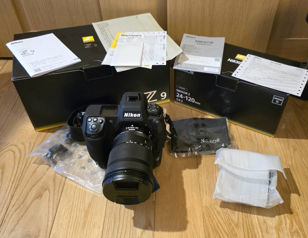 お買得な本体&レンズセット Nikon Z9 & NIKKOR Z 24-120mm f/4 S 3000ショット屋内使用のみ極上美品★ニコンフラッグシップ総額770,000円拍卖