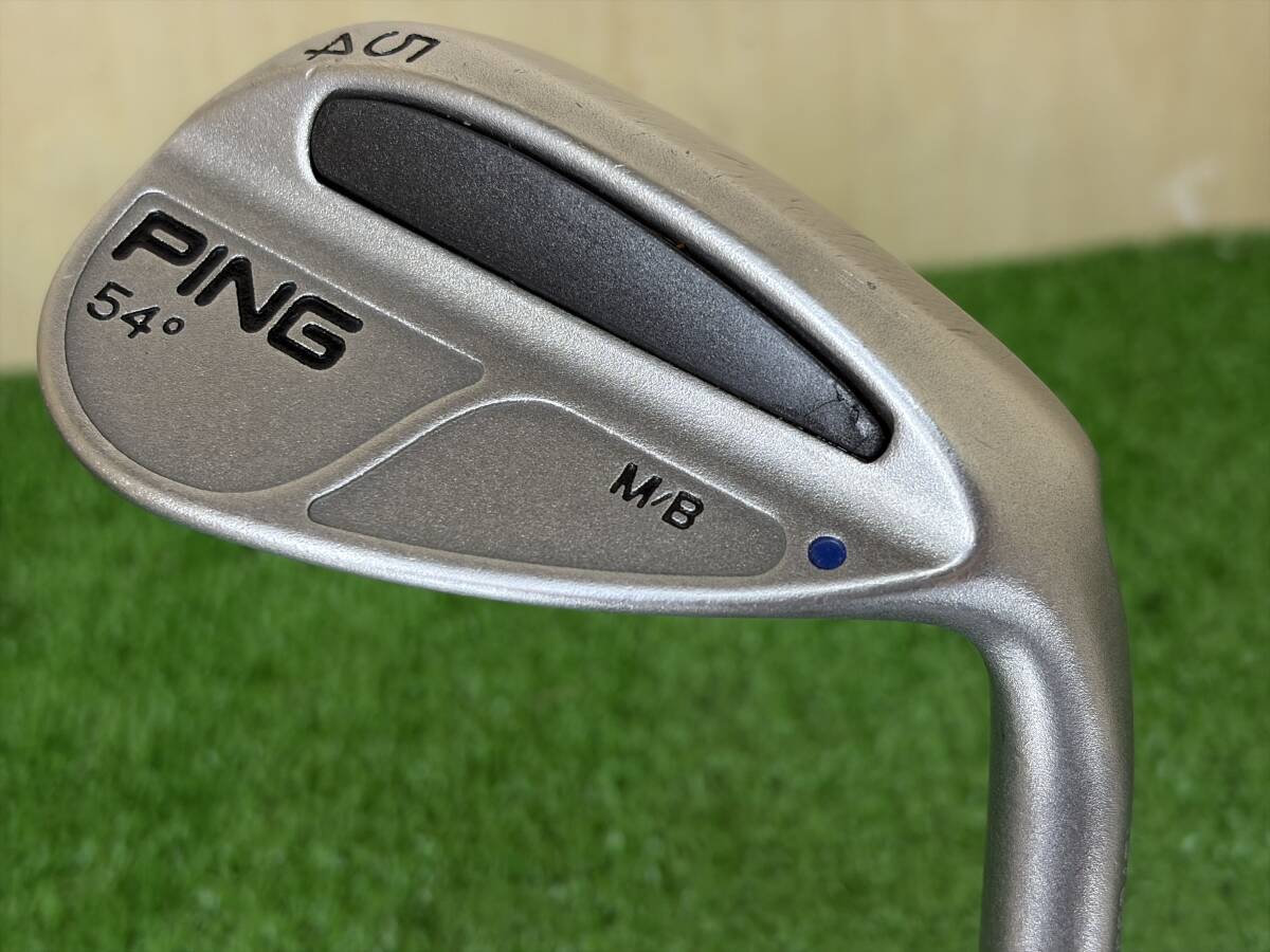 【希少/名器】PING M/B 54度 DynamicGold S200 青ドット ピン ウェッジ ステンレス拍卖