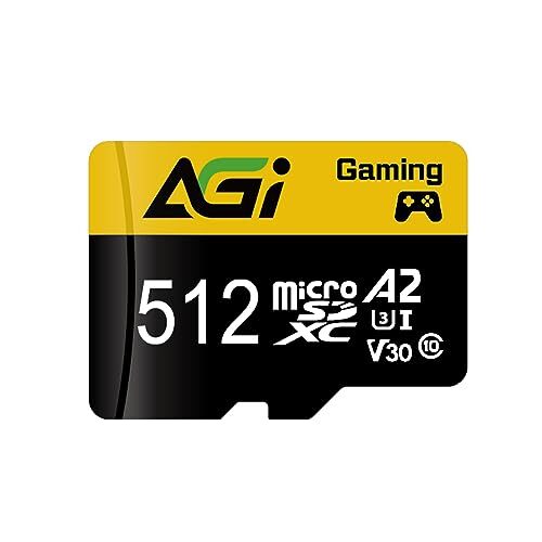 AGI 512GB MicroSDカード TF138 4K対応 Switch メーカー動作確認済 読み込み速度最大98MBmone拍卖