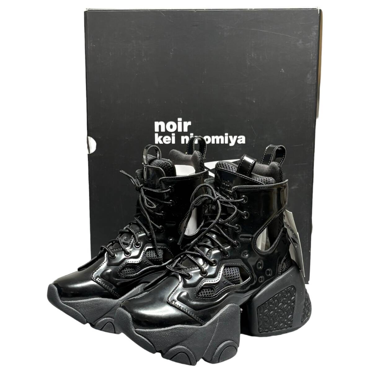 未使用 25AW noir kei ninomiya Reebok ポンプフューリー ブーツ HI 23cm ◆ ノワール ケイ ニノミヤ リーボック拍卖
