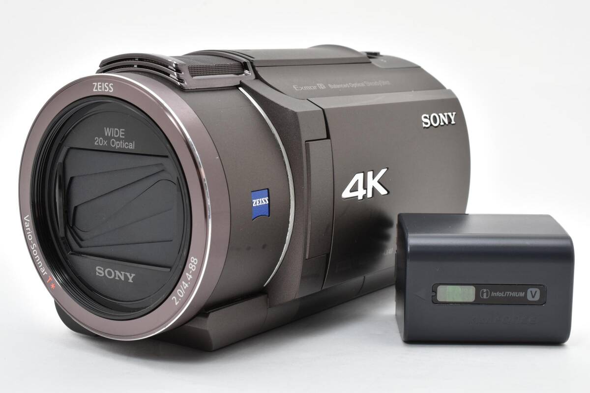 良品 Sony FDR-AX40/TIC ブラウン て013拍卖