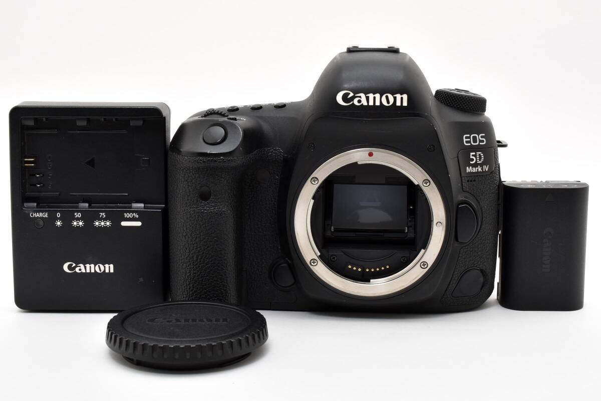 12430ショット!! 良品 Canon EOS 5Dmark4 バッテリーチャージャーセット と028拍卖