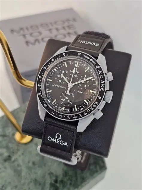 ≪入手困難/新品未使用≫OMEGA X Swatch Speedmaster Moonswatch MISSION TO MOON(SO33M100)オメガ×スウォッチ スピードマスター拍卖