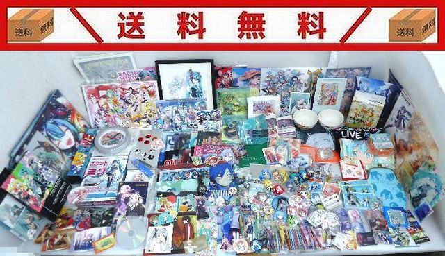 #509/送料無料/【福袋】ボーカロイド関連グッズまとめ売り大量/ボカロ/初音ミク・プロセカ・メカクシ・BRS他/クリアファイル・缶バッジなど拍卖