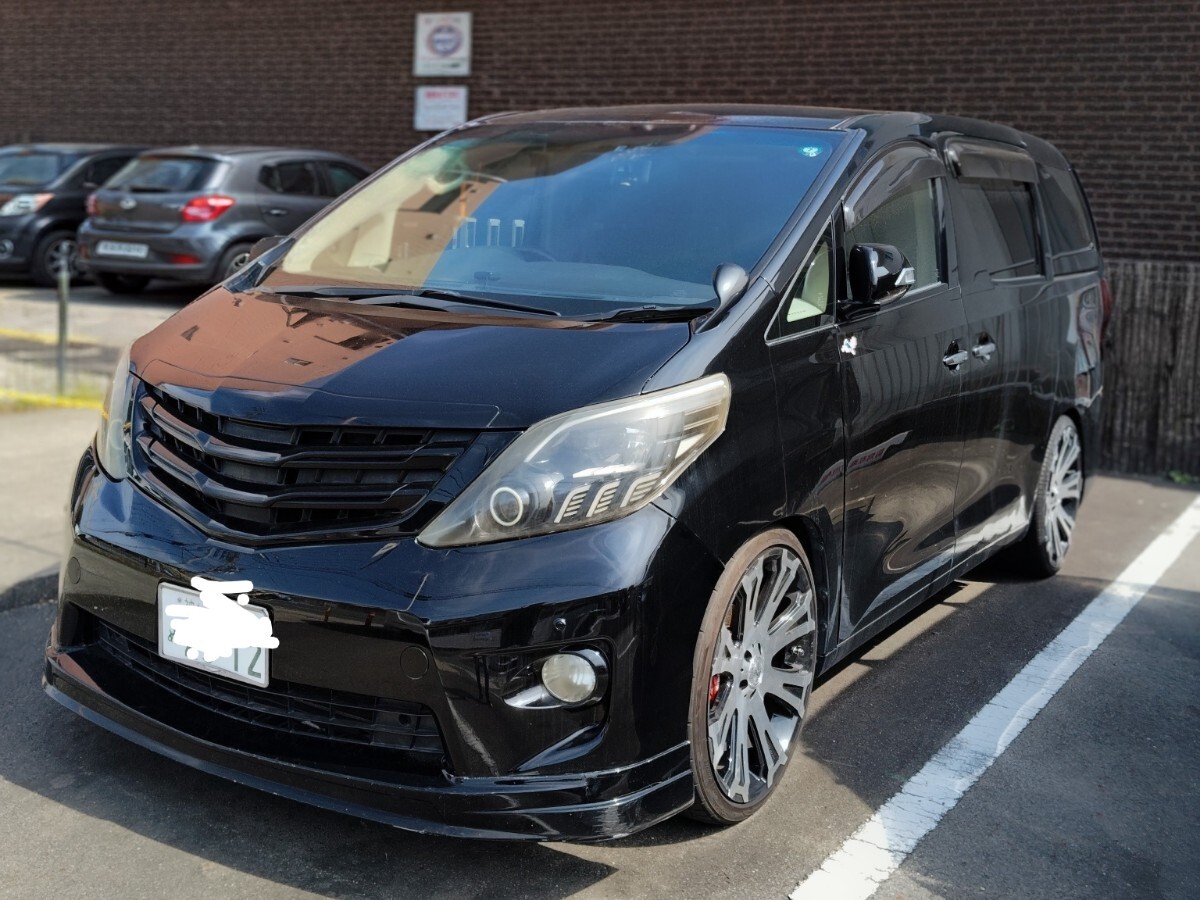 21年 アルファード 240G 部品取り 丸車 カスタム多数 バラ売りしません。名義変更書類無しのため部品取り拍卖
