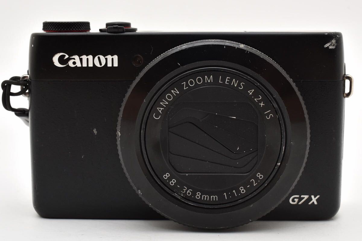Canon PowerShot G7X キャノン ブラック コンパクトデジタルカメラ拍卖