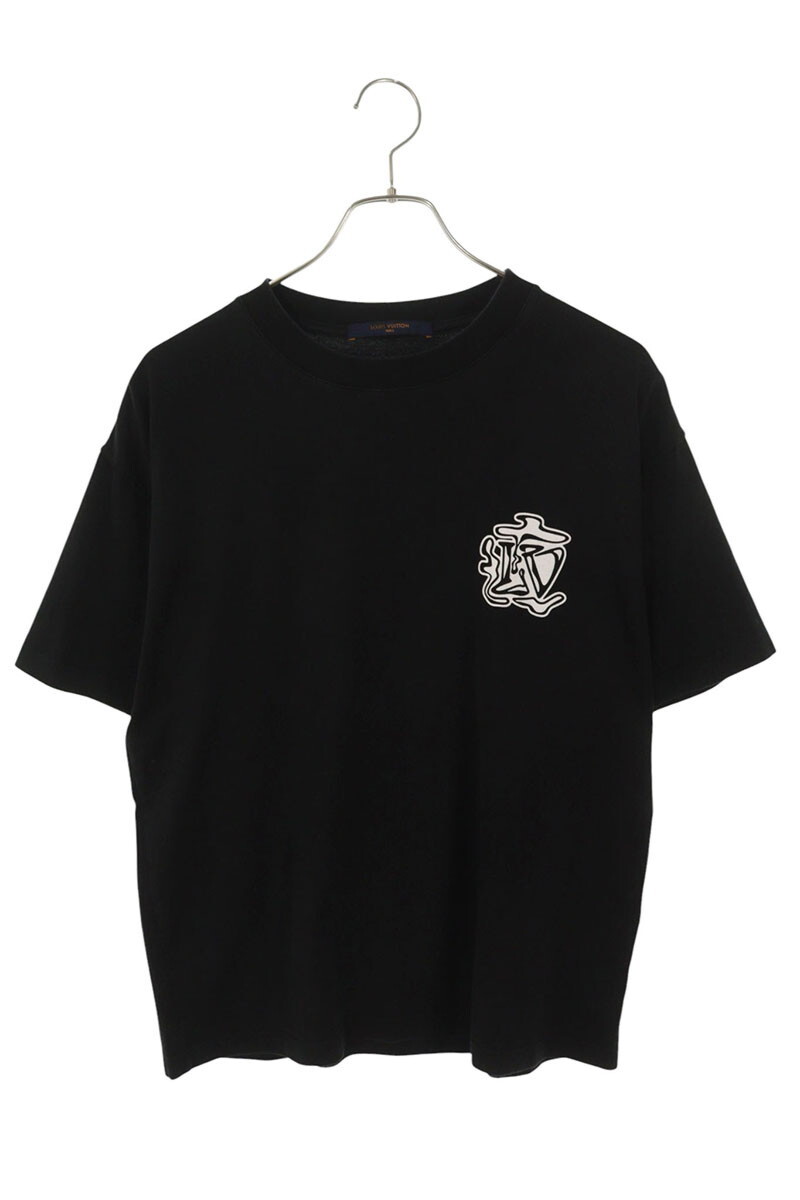 ルイヴィトン Tシャツ サイズ:S RM192 NPG HHY90W LVスモークプリントTシャツ 中古 SB01拍卖