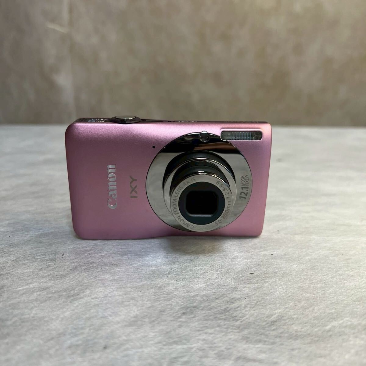 Canon キャノン IXY 200F コンパクトデジタルカメラ ピンク 通電のみ確認 本体とバッテリーのみ ジャンク品 拍卖
