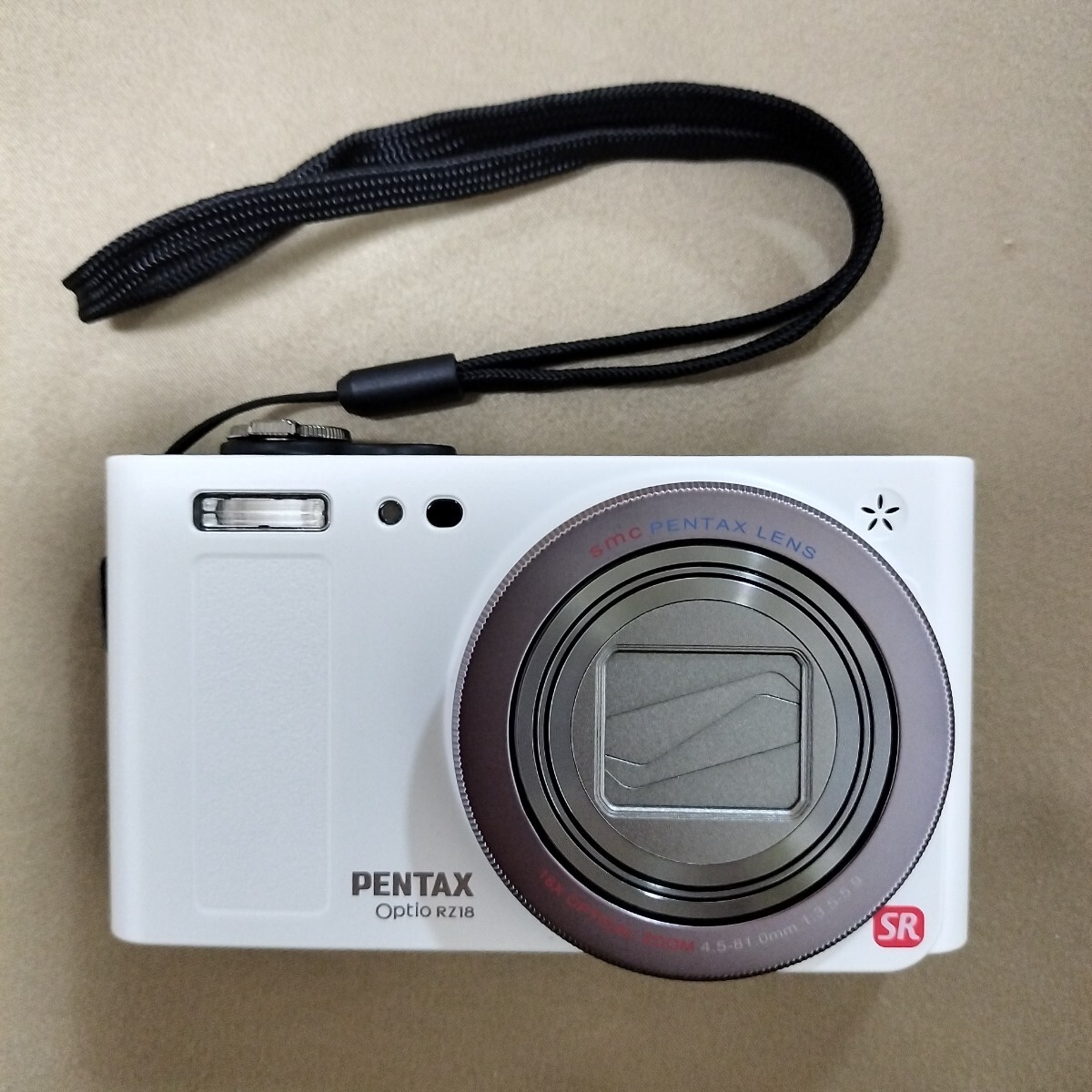 PENTAX Optio RZ18 デジタルカメラ ホワイト拍卖