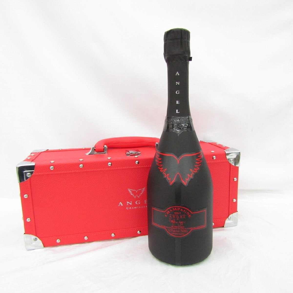 【未開栓】ANGEL エンジェル ヘイロー ブリュット レッド シャンパン 750ml 12.5% ケース付 ※ボトル点灯不可 12111771 0608拍卖