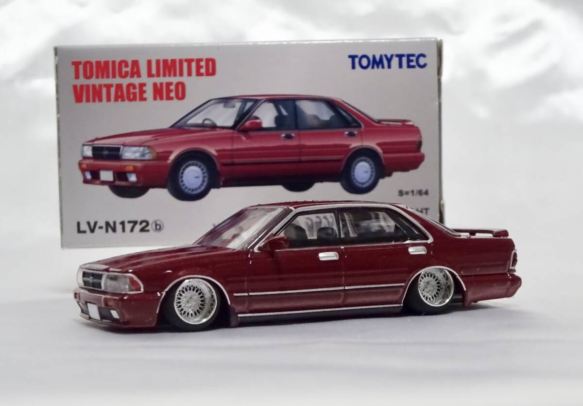LV-N172b ニッサン グロリア 4ドアHT V20 ツインカムターボ グランツーリスモ SV(89年式)改拍卖