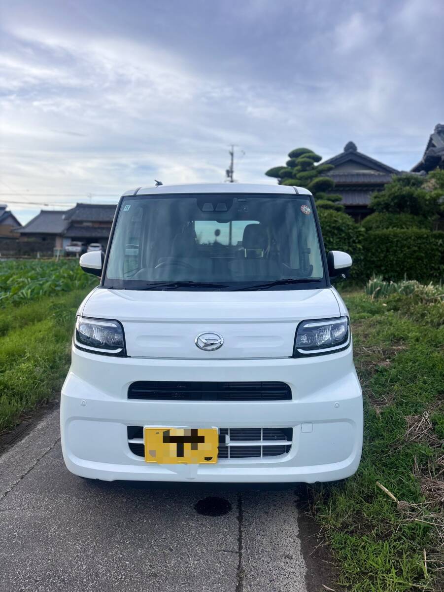 【事故歴なし】令和7年式 タント スローパーX LA650S 福祉車両 軽ハイトワゴン 車検令和9年9月 低走行6800km パールカラー拍卖