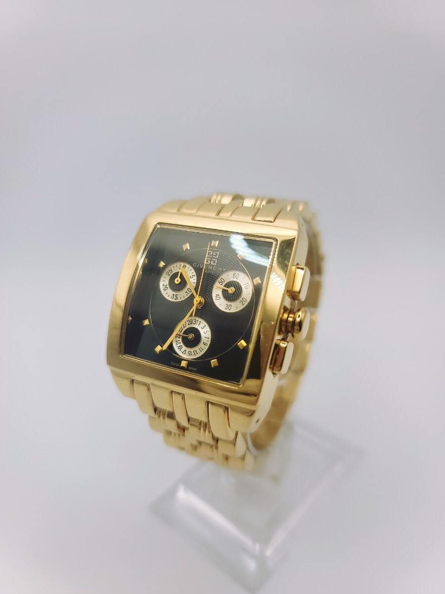 美品 メンズ ジバンシイ GIVENCHY ゴールドカラー不動品。拍卖