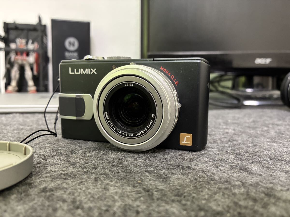 ジャンク Panasonic LUMIX DMC-LX1 ブラック バッテリー新品拍卖