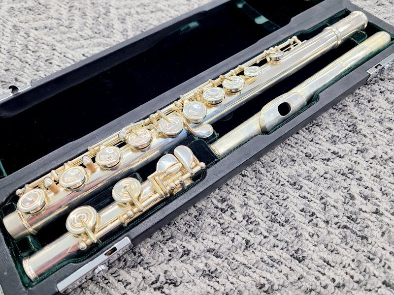 Pearl Flute Dolce Primo STERLING 刻印あり パールフルート ケース付き 1円~ Y9555拍卖