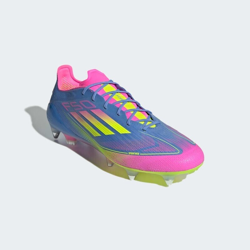 ・スピード発送 新品未使用 adidas(アディダス) F50 Elite SG トップモデル スパイク IE1257(Blue/Lemon/Pink)26.0CM拍卖