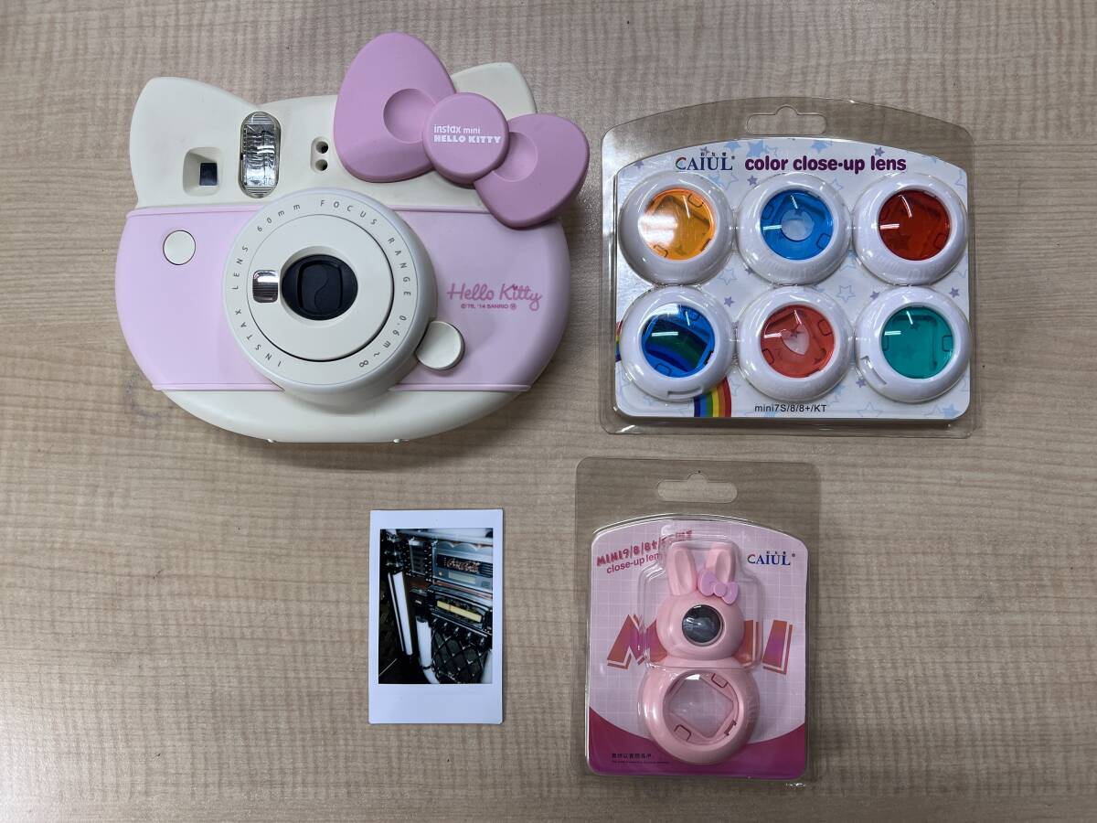 FUJIFILM instax mini HELLO KITTY インスタントカメラ チェキ ハローキティ 動作確認済拍卖