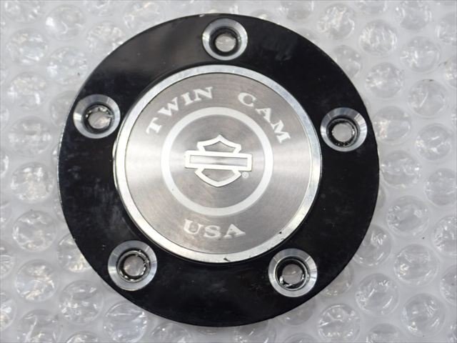 εγ260619-48 ハーレーダビッドソン 純正 TWIN CAM ポイントカバー タイマーカバー 美品拍卖