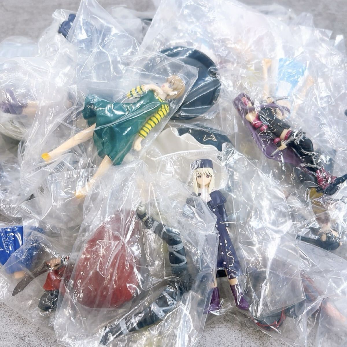 O-077 Fate/stay night キャラクターフィギュア まとめ セット セイバー 間桐桜 遠坂凛 ライダー イリヤ 美品 現状品 コレクション 拍卖