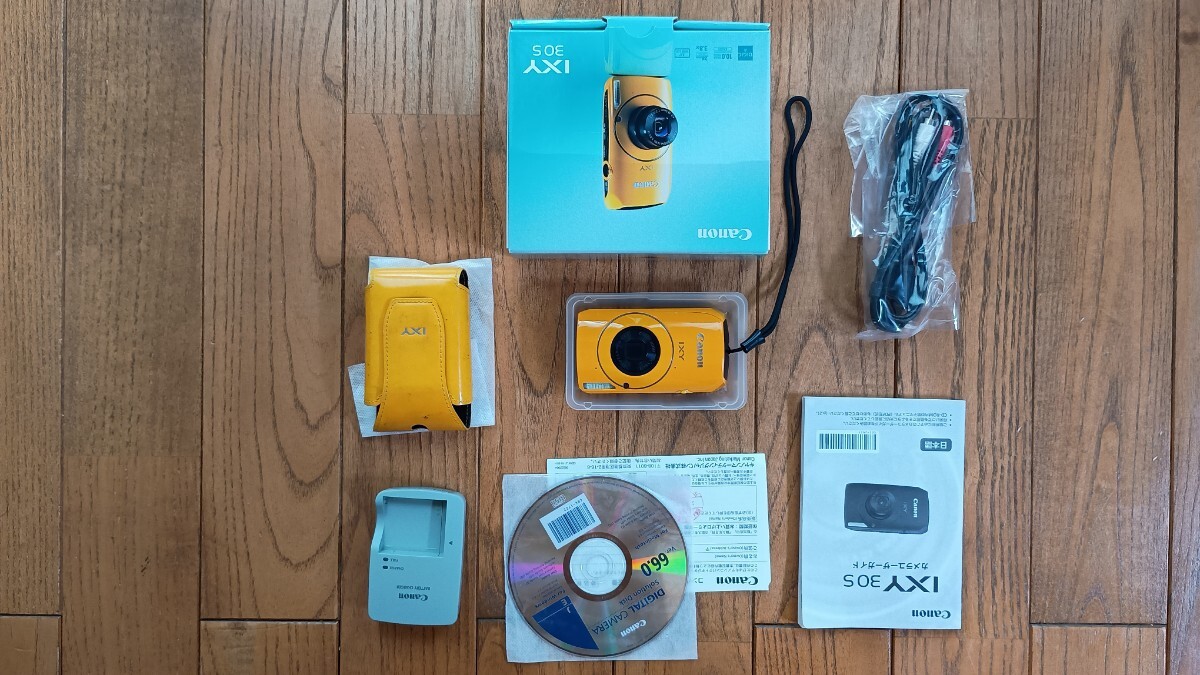 Canon IXY キャノン 30S イエロー 完動品拍卖