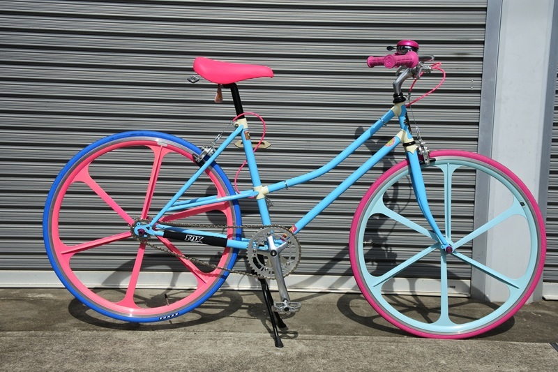 シングルスピード ピスト完成車 ニコー製作所 踏力 470mm TENYバトンホイール 700C拍卖