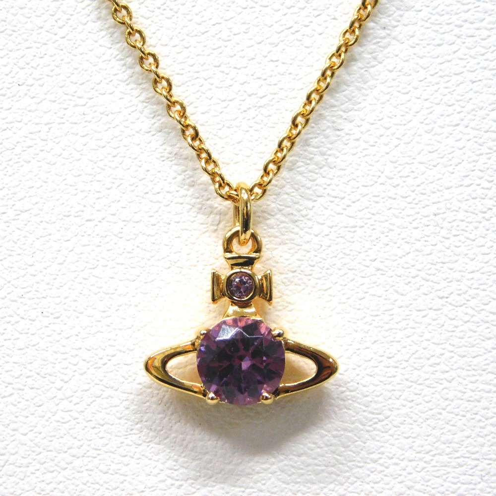 Hn494632 ペンダントネックレス ヴィヴィアンウエストウッド ロゴトップ GP 中古・美品拍卖
