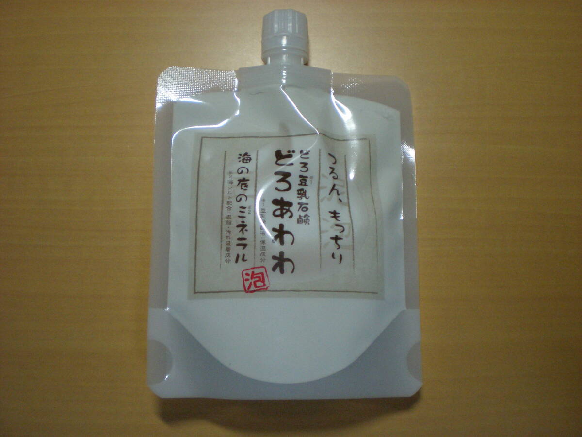 ▽どろ豆乳石鹸どろあわわ110g1個 個数2▽拍卖
