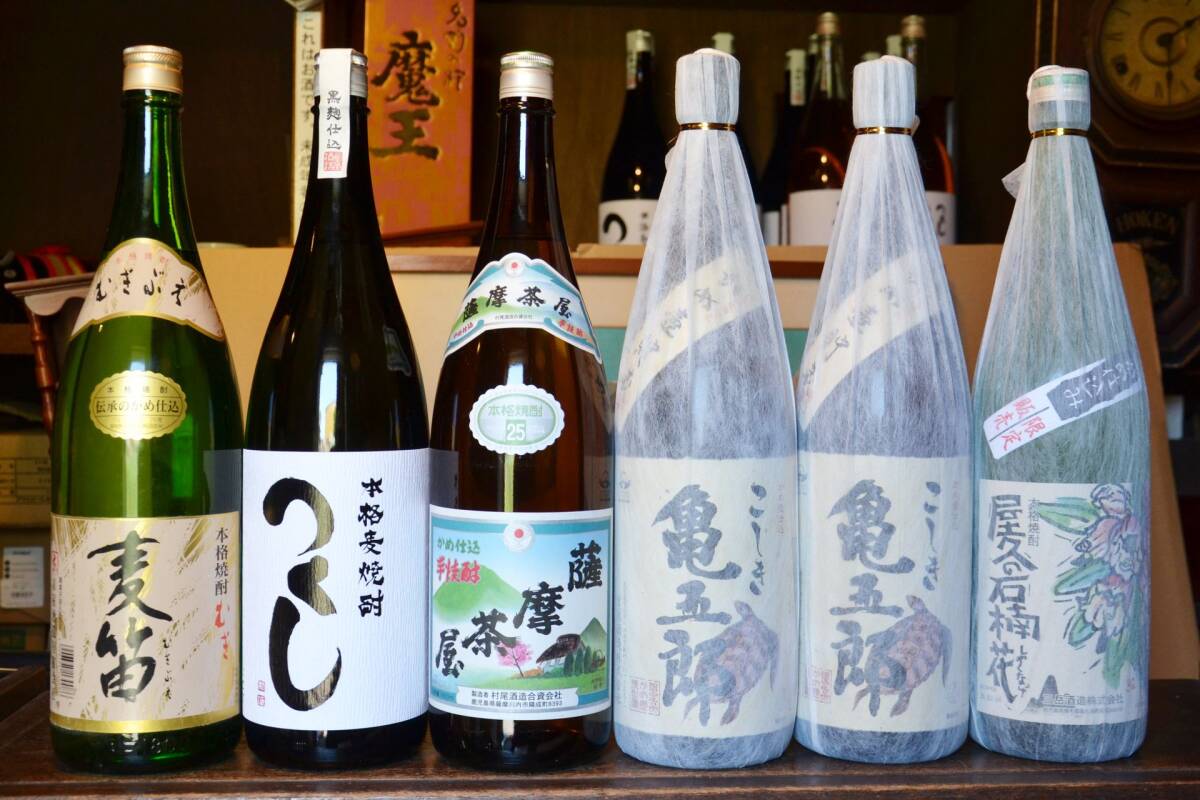 08-屋久の石楠花、こしき亀五郎、薩摩茶屋、つくし白、麦笛 6本セット拍卖