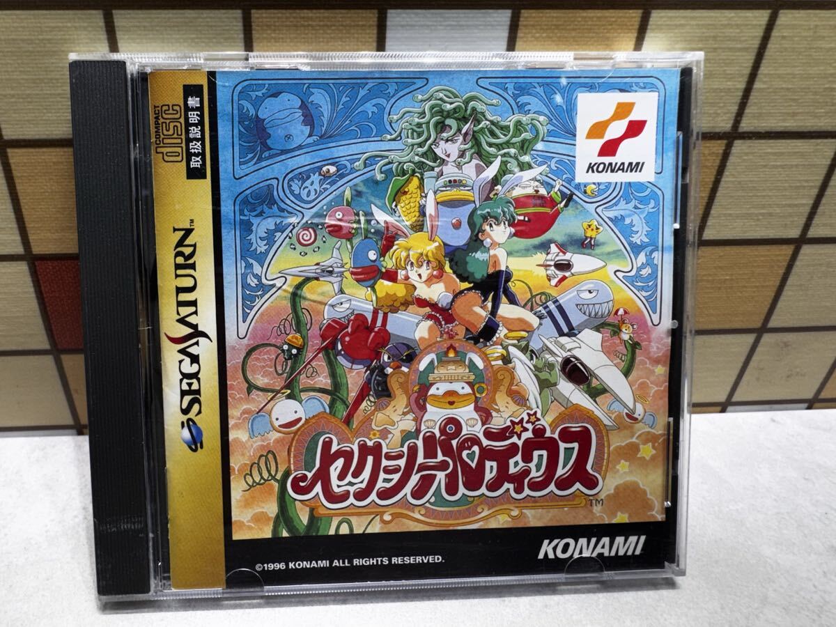 セガサターン SS SEGA SATURN セガサターンソフト ソフト ゲーム セクシーパロディウス 0418P拍卖