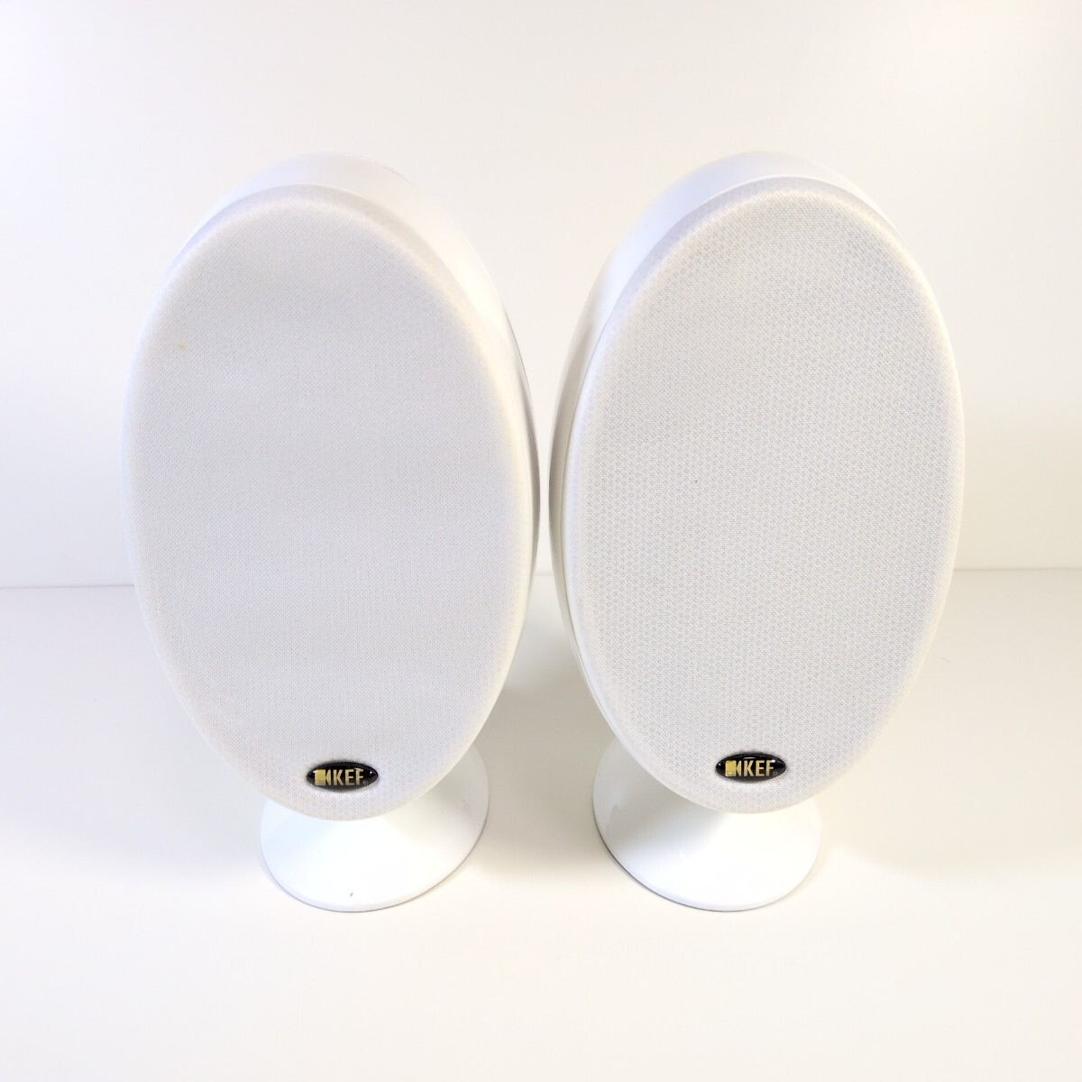 KEF satellite speaker 同軸システムユニット コンパクトペアスピーカー HTS3001SE 希少なホワイト!!拍卖