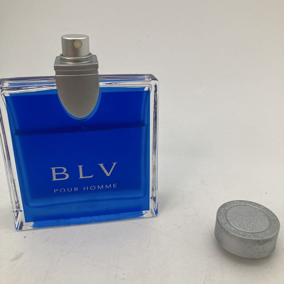 $ BVLGARI ブルー プールオム オードトワレ 100ml ブルガリ 香水 フレグランス 残量約8割拍卖