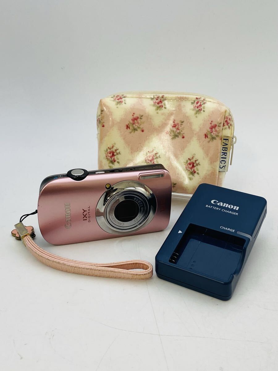 ■ Canon IXY DIGITAL 510 IS PC1356 キャノン コンパクトデジタルカメラ デジカメ 本体 バッテリー有 チャージャー有 通電のみ確認済み拍卖