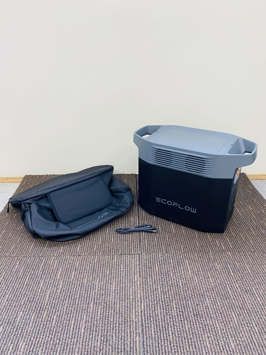 ◯ ECOFLOW EcoFlow DELTA2 エコフロー ポータブル電源 ZMR330-JP EFD330 アウトドア用品 キャンプ用品 ソフトケース付 通電のみ確認済み拍卖