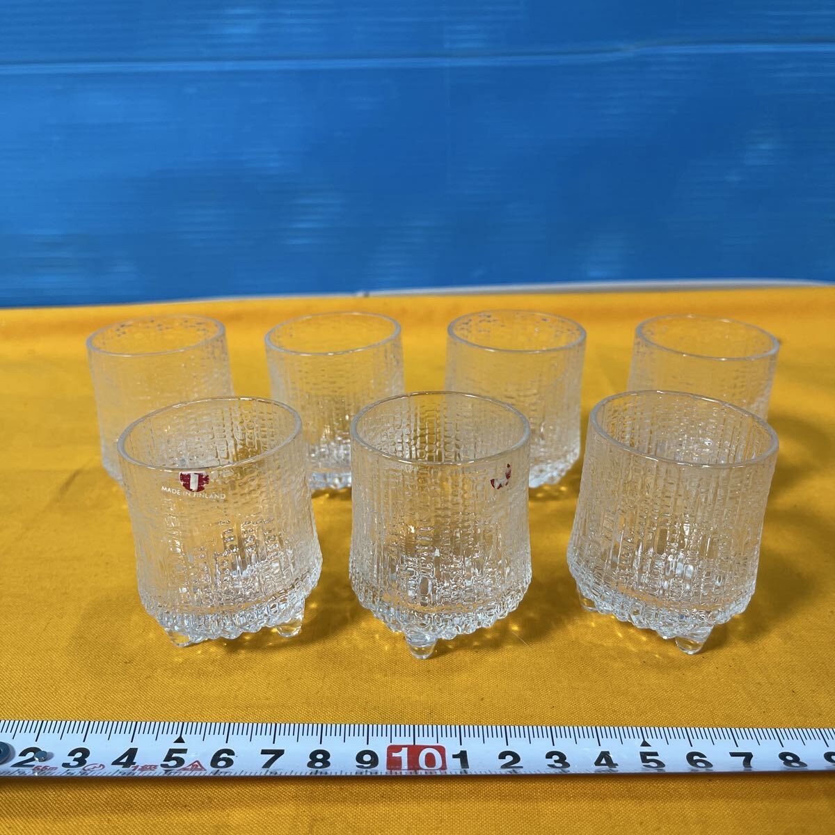 イッタラ ショットグラス 7点セット iittala 北欧食器 フィンランド 北欧 ヴィンテージ アンティーク ウルティマ ツーレ拍卖