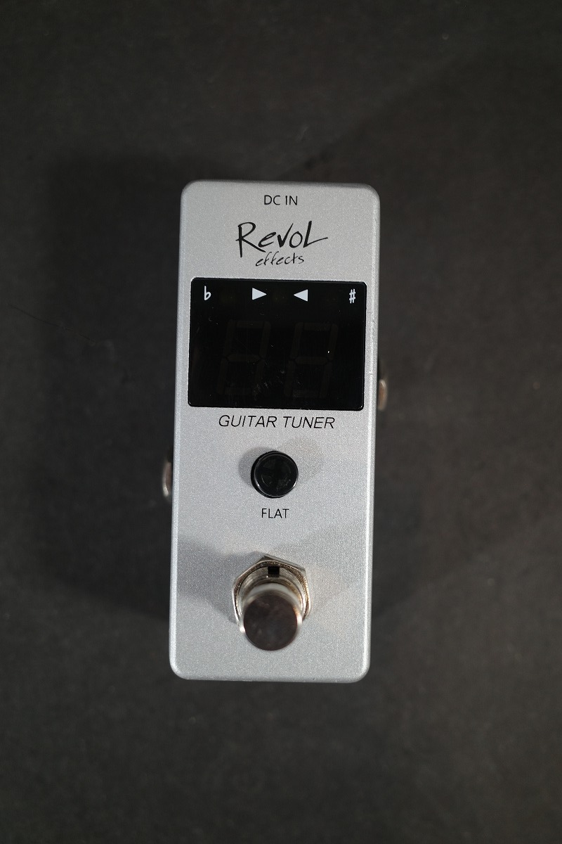 Revol effects レヴォルエフェクツ ペダルチューナー GUITAR TUNER EPT-01拍卖