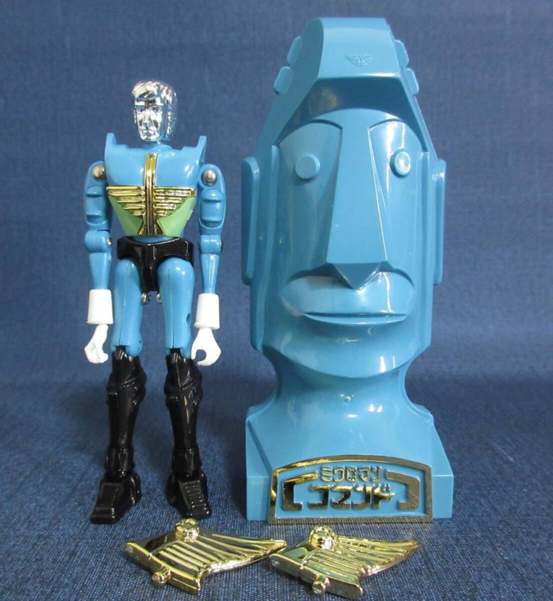 C3737Y 現状渡し 復刻版 TAKARA 小さな巨人 ミクロマン ミクロマンコマンドシリーズ M151 イースト フィギュア タカラ サイボーグ研究所拍卖