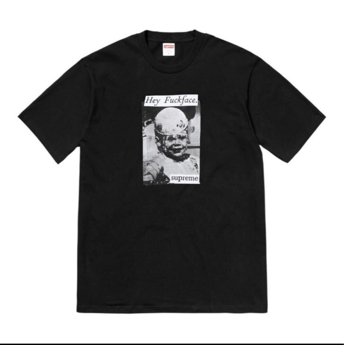 新品18ssSupreme Fack face Tee 正規品拍卖