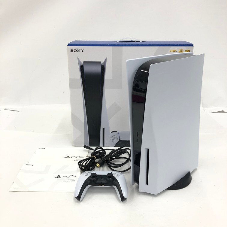 SONY ソニー PS5 プレイステーション5 本体 CFI-1100A 通電〇 初期化済み 付属品付き【EFAD7040】拍卖