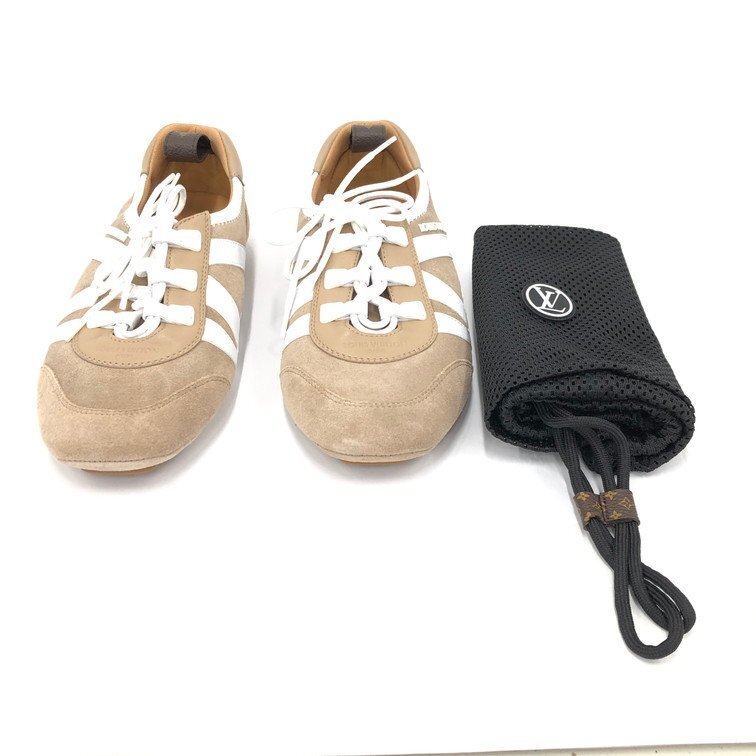 LOUIS VUITTON ルイヴィトン スニーカー スニーカリーナ 1AHNF7/VL0275 サイズ 36 1/2 メッシュ袋付き【EFAH2021】拍卖